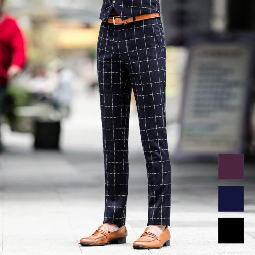 Pantalon Slim-type pour jeunesse en polyester automne - Ref 1490053