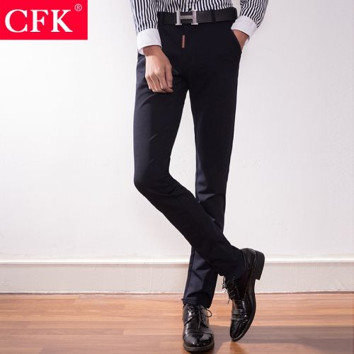 Pantalon Slim-type pour adolescent Polyéthylène téréphtalate PET de à fibres polyamide nylon fibre élastique polyuréthane spandex automne - Ref 1490160