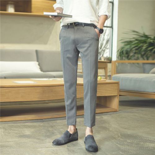 Pantalon Slim-type pour jeunesse en coton été - Ref 1490187