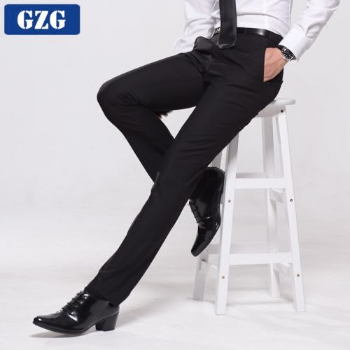 Pantalon Slim-type pour jeunesse Fibre de polyester fibres viscose rayonne automne - Ref 1490266