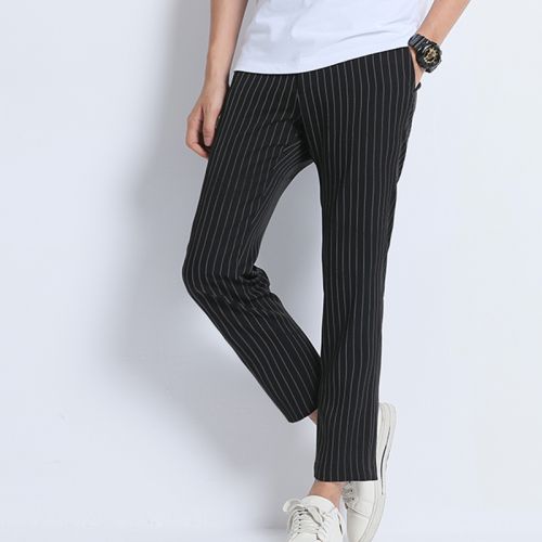 Pantalon Slim-type pour jeunesse fibre de polyester fibres viscose rayonne été - Ref 1490267