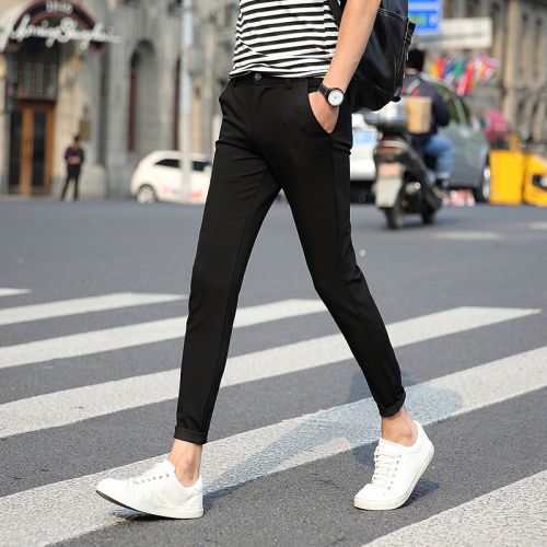 Pantalon serré pour jeunesse en polyester printemps - Ref 1490342