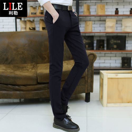 Pantalon Slim-type pour adolescent en polyester automne - Ref 1490499