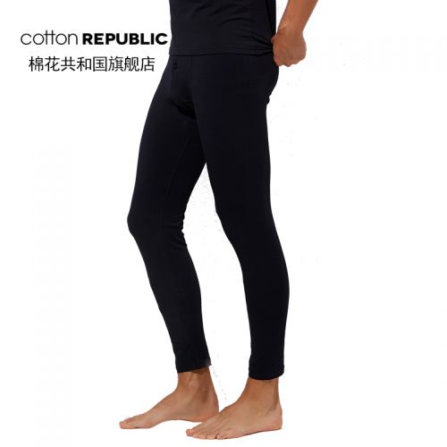 Pantalon collant jeunesse COTTON REPUBLIC simple en coton - Ref 748639