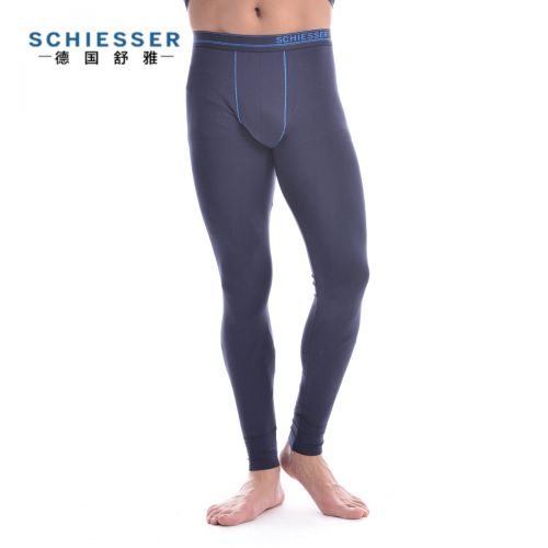 Pantalon collant SCHIESSER simple en coton - Ref 750189