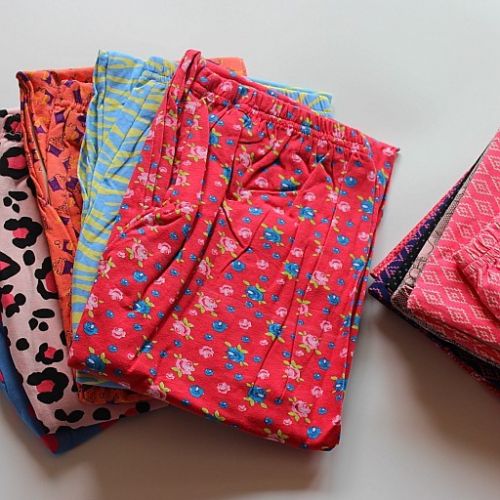 Pantalon collant jeunesse simple en coton - Ref 763554