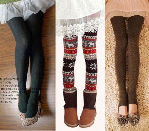 Pantalon collant en cachemire - Ref 764258