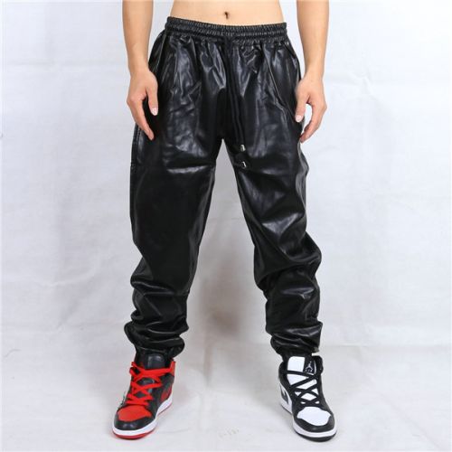 Pantalon cuir homme pour jeunesse PU automne - Ref 1476800