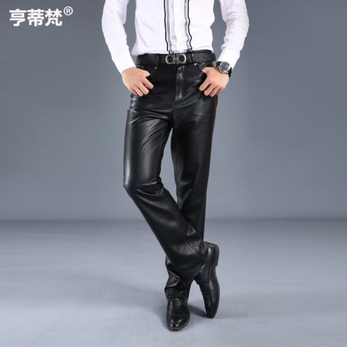 Pantalon cuir homme droit pour jeunesse Première couche de hiver - Ref 1476922