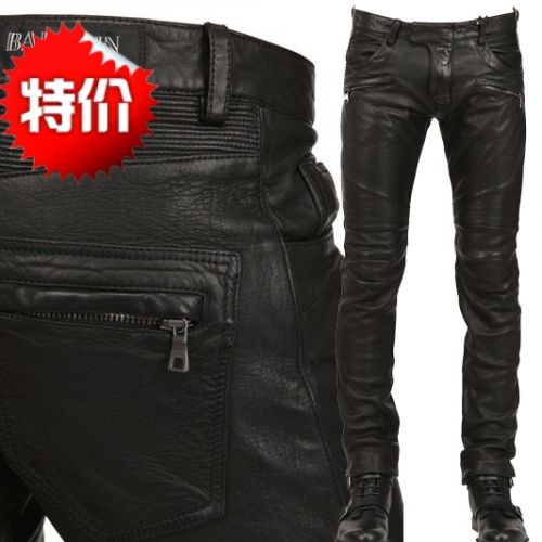 Pantalon cuir homme serré pour jeunesse hiver - Ref 1476949