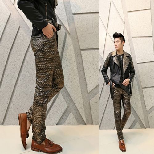 Pantalon cuir homme pour jeunesse automne - Ref 1477166