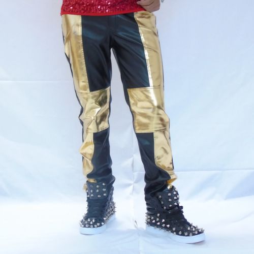 Pantalon cuir homme droit pour adolescent hiver - Ref 1477330