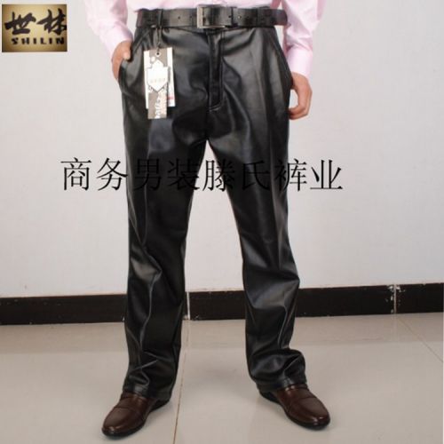 Pantalon cuir homme pour adolescent automne - Ref 1477381