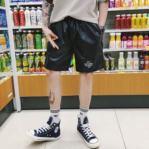 Pantalon cuir homme pour jeunesse PU été - Ref 1477474