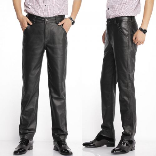 Pantalon cuir homme serré - Ref 1477482