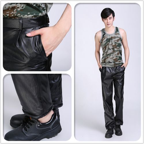 Pantalon cuir homme droit - Ref 1477489