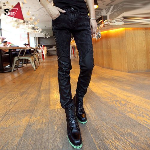 Pantalon cuir homme pantalons fuselés pour adolescent SIR7 hiver - Ref 1477638
