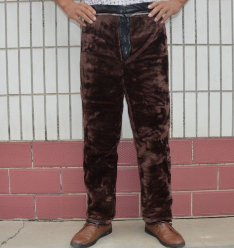 Pantalon cuir homme droit pour hiver - Ref 1477682