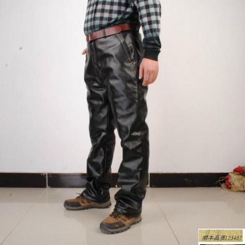 Pantalon cuir homme pour personne âgée hiver - Ref 1477722
