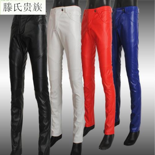 Pantalon cuir homme serré pour grands chantiers automne - Ref 1477744