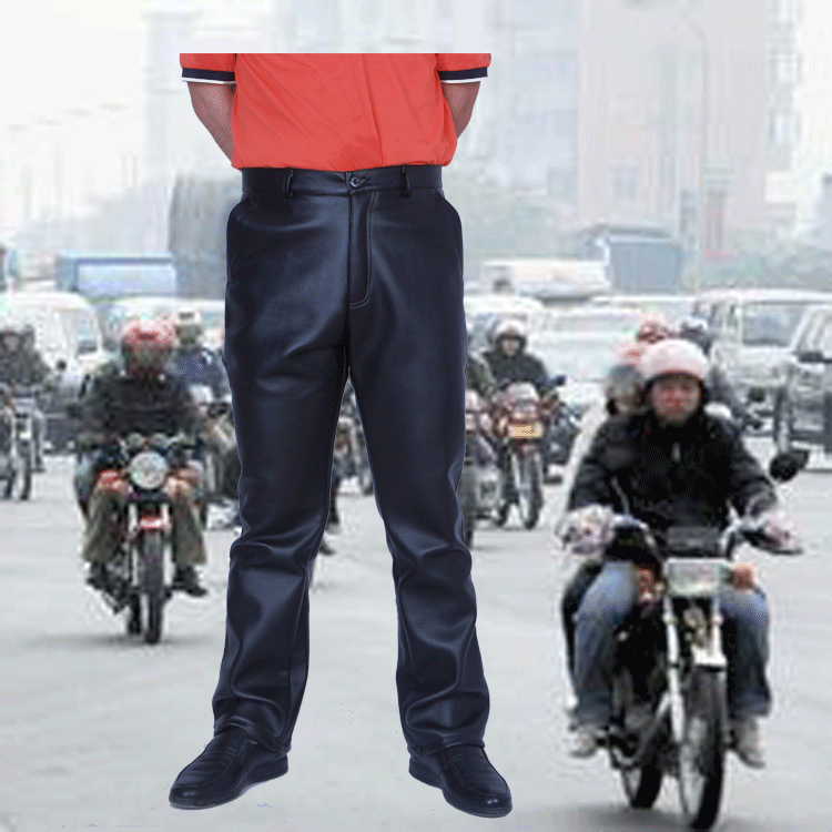 Pantalon cuir homme droit pour personne âgée hiver - Ref 1477750