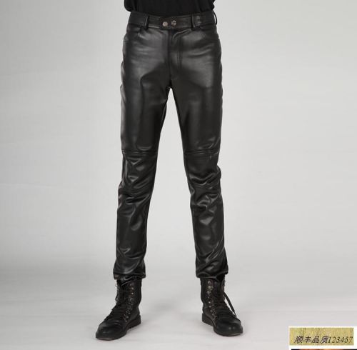 Pantalon cuir homme serré pour grands chantiers automne - Ref 1477776