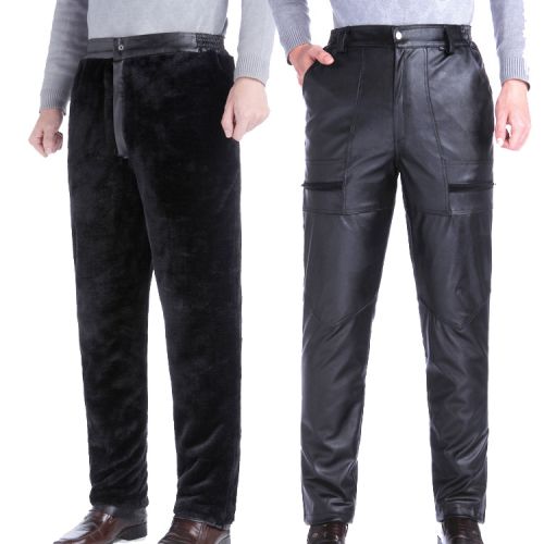 Pantalon cuir homme - Ref 1477832