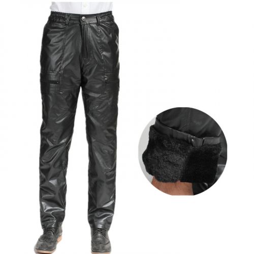 Pantalon cuir homme droit pour hiver - Ref 1477901