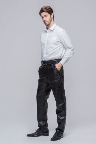 Pantalon cuir homme droit - Ref 1478422