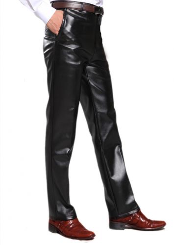Pantalon cuir homme droit pour jeunesse printemps - Ref 1478532