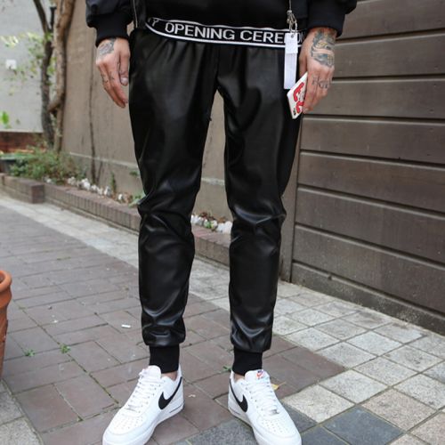 Pantalon cuir homme pour automne - Ref 1478623