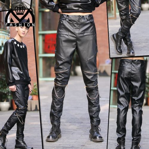 Pantalon cuir homme pour jeunesse automne - Ref 1478929