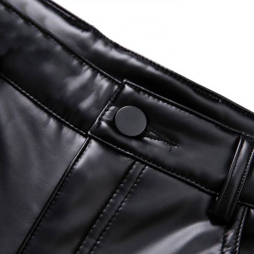 Pantalon cuir homme pantalons fuselés pour jeunesse PU - Ref 1478990