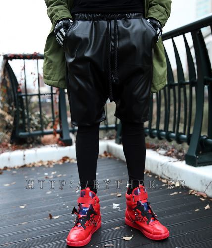 Pantalon cuir homme droit pour jeunesse automne - Ref 1479151