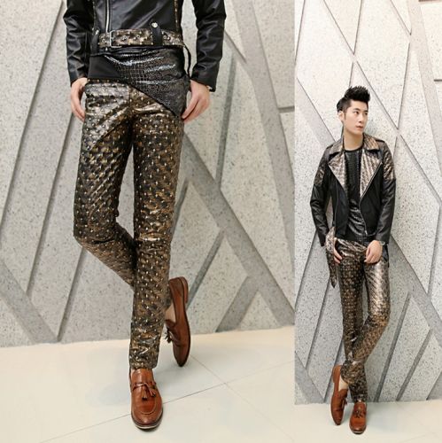 Pantalon cuir homme pour jeunesse automne - Ref 1479185