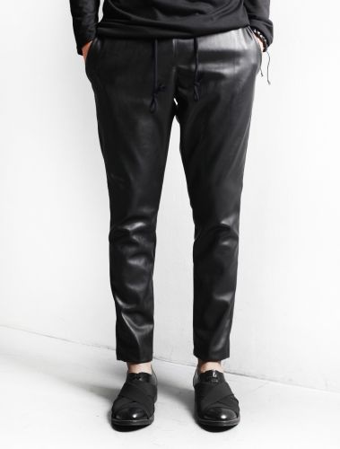 Pantalon cuir homme droit pour jeunesse automne - Ref 1479353