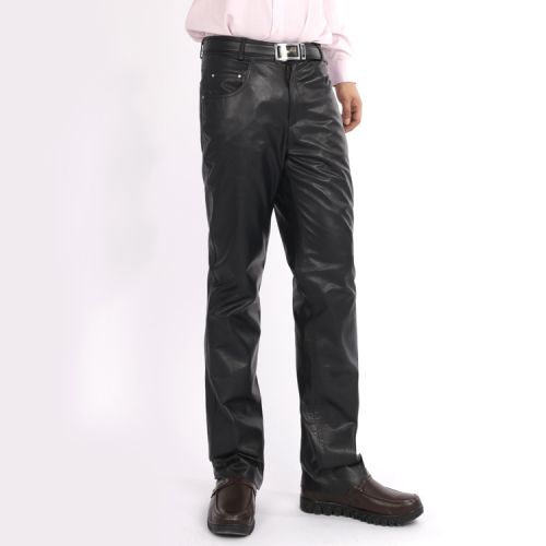 Pantalon cuir homme pour printemps - Ref 1479380
