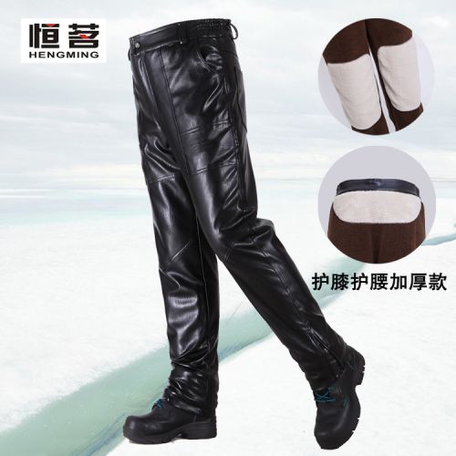 Pantalon cuir homme droit pour grands chantiers PU hiver - Ref 1479433