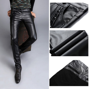 Pantalon cuir homme serré - Ref 1479471