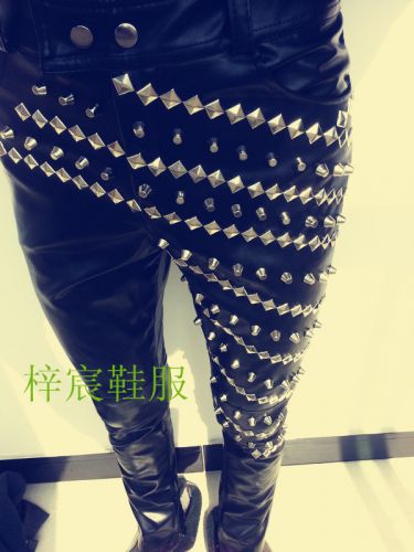 Pantalon cuir homme - Ref 1479477