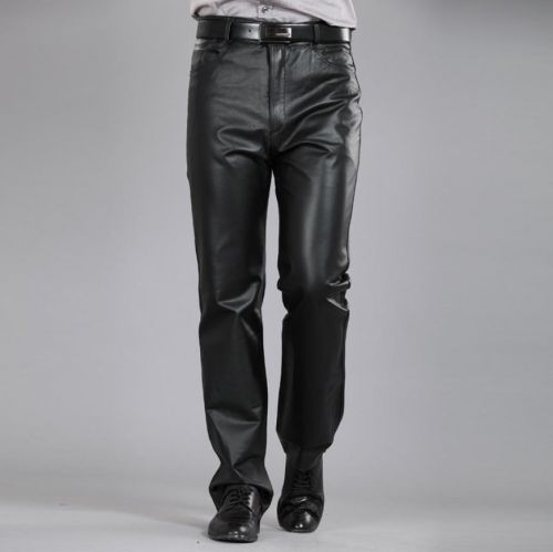 Pantalon cuir homme droit pour hiver - Ref 1479720