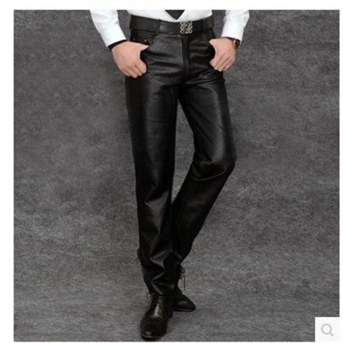 Pantalon cuir homme droit Première couche de pour hiver - Ref 1479730