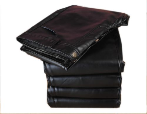 Pantalon cuir homme serré pour jeunesse hiver - Ref 1480273