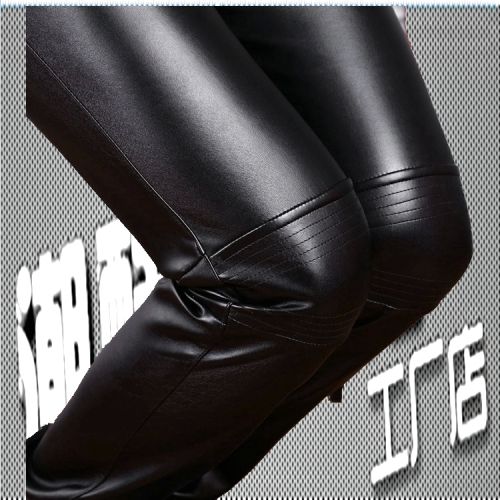 Pantalon cuir homme serré pour adolescent hiver - Ref 1480508