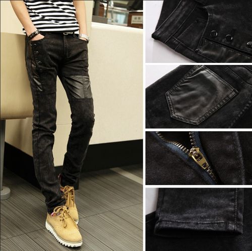 Pantalon cuir homme pour adolescent - Ref 1480766