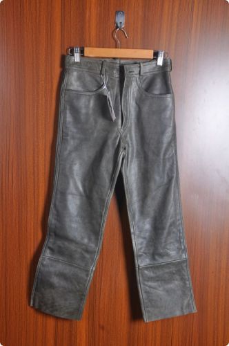 Pantalon cuir homme droit Première couche de pour automne - Ref 1480797