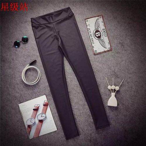 Pantalon cuir homme serré pour jeunesse automne - Ref 1480851