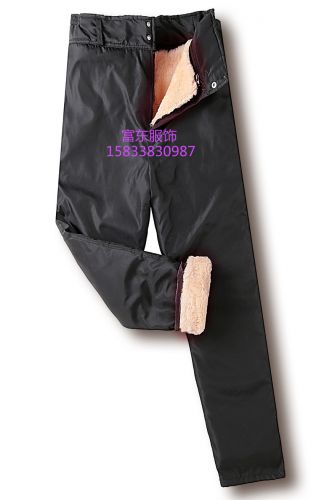 Pantalon cuir homme 16 BLOCKS pour hiver - Ref 1480866