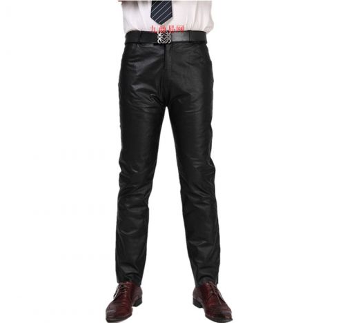 Pantalon cuir homme droit - Ref 1481082