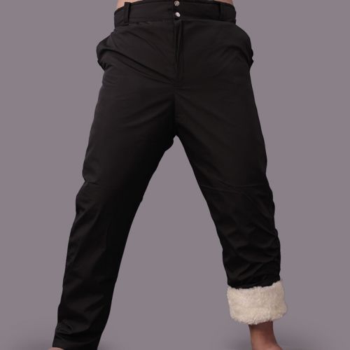 Pantalon cuir homme pour personne âgée Peau de mouton hiver - Ref 1481141